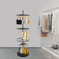 thumbnail image 3 of Rotatable Round Dispaly Rack, Round Clothing Rack, Metal Clothes Hanging Rack, 3 of 8
