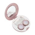 thumbnail image 2 of Unique Bargains 1 Set Contact Lens Case Round Lens Storage Case Pink, 2 of 5