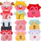 thumbnail image 2 of 1 juego de ropa para muñecos de peluche de 30 cm LaLafanfan Cafe, juguete de peluche de pato y perro, sudadera con capucha de dibujos animados, accesorios, regalo para niñas y niños, 2 of 5