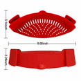 thumbnail image 2 of Passoire à Clip pour Casseroles et Poêles, Passoire à Encliqueter Fabriquée par la FDA, Silicone Résistant à la Chaleur, Facile à Utiliser et à Ranger, Lavable au Lave-Vaisselle, 2 of 7