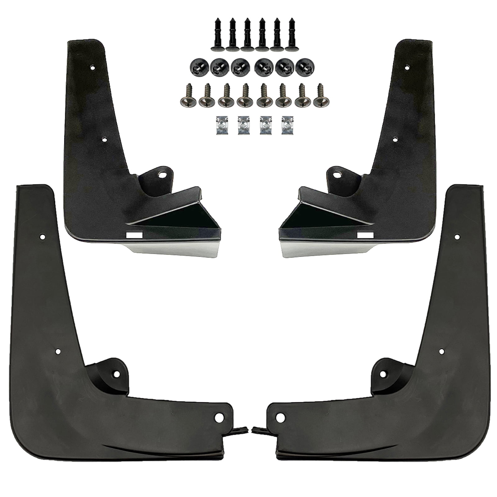 4x Mud Flaps Splash Guard Fender Mudguard For Tesla Model X 2015-2022 W/ Screws