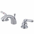 thumbnail image 7 of Elements Of Design ES2957 Double Handle 4" To 8" Mini Widespread Bathroom Faucet - Chrome, 7 of 7