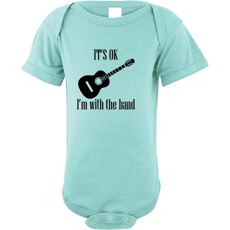 

It S Ok I M With The Band Baby Bodysuit One Piece Chill 24 Months