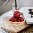 thumbnail image 2 of Shisuyan 8pcs Artificial Lifelike Simulation Apples Decorative Fake Apples Lifelike Fruits Model For Kitchen Thanksgiving Party Decoration, 2 of 8