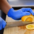 thumbnail image 3 of Sturdy Pack Nitrile Blended Gloves- Powder-Free, Disposable, Latex-Free- for Cleaning, Food Handling, Blue, 3 of 8