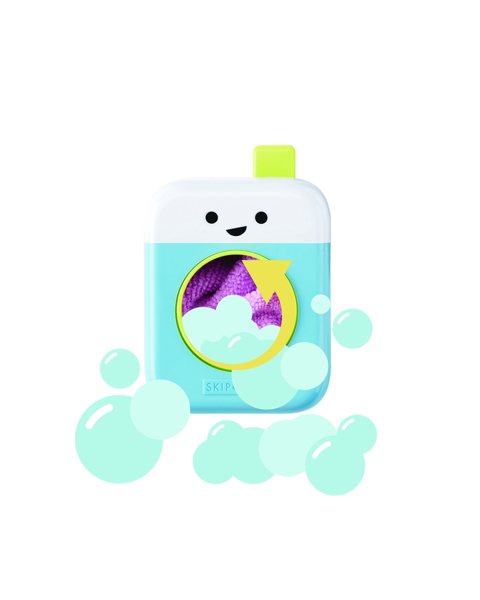 Skip Hop Fresh & Clean Spin Cycle Bath Toy Set photo 2
