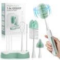 thumbnail image 1 of Kit de cepillos eléctricos para botellas Momcozy 7 en 1 con mezclador de fórmula, 1 of 7