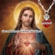 thumbnail image 3 of Collar Salloog Colgante Sagrado Corazón de Jesús 1.5 cm Cadena de Espinas, 3 of 6