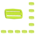 thumbnail image 2 of Greeniant Hebilla Colorida Ligera Resistente al desgaste Impermeable Cierre general Reemplazo Fácil instalación Diseño distintivo Clip de cinturón Amarillo 10piezas Greeniant CBP204297, 2 of 6