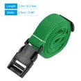 thumbnail image 2 of Unique Bargains Utility Strap with Buckle Adjustable Belt for Outdoor Bag Luggage Packing Green, 2 of 5