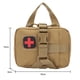 thumbnail image 3 of Kits de primeros auxilios de nailon 100D, bolsa médica, herramienta de emergencia para exteriores, bolsa EDC (caqui) Likrtyny Para estrenar, 3 of 6