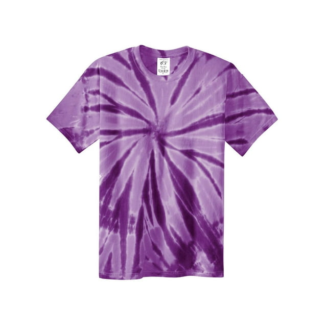 Gravity Threads T-Shirt à Manches Courtes Teinture sur Nœuds pour Jeunes - Violet - Très Petit