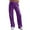 Purple, variant on Seductiva Clothing under $10 Beige Sweatpants Casual Pants for Women Summer Outfits Pants for Women 2025 High Waisted Wide Leg Casual Vacation Pants Trousers with Pockets