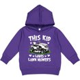 thumbnail image 2 of Inktastic This Kid Loves Lawn Mowers Toddler Hoodie, 2 of 4