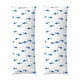 thumbnail image 1 of Balery Cute Shark Funda Protectora para Almohada Corporal de Algodón Hipoalergénico con Cierre(55 x 21 pulgadas), Almohadas No Incluidas, 1 of 7