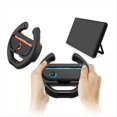 thumbnail image 3 of 2 Piezas Volantes de Carreras para Switch 2 con Agarres Ergonómicos y Precisión de Juego., 3 of 5