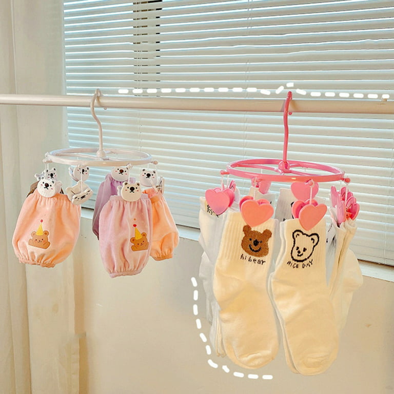 Small Hangers For Kids Clothes Drying Rack Seamless Children Baby