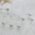 thumbnail image 3 of Spiral Hair Clips for Women with Durable Alloy and Rhinestone Silver Color 1.4cm Diameter 0.75cm, 3 of 8