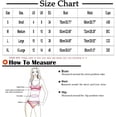 thumbnail image 3 of Women High Waisted Bikini Set Color Block Swimsuit 2 Piece High Cut Bathing Suit Tummy Control Teen Girl Sports Swimwear, 3 of 5