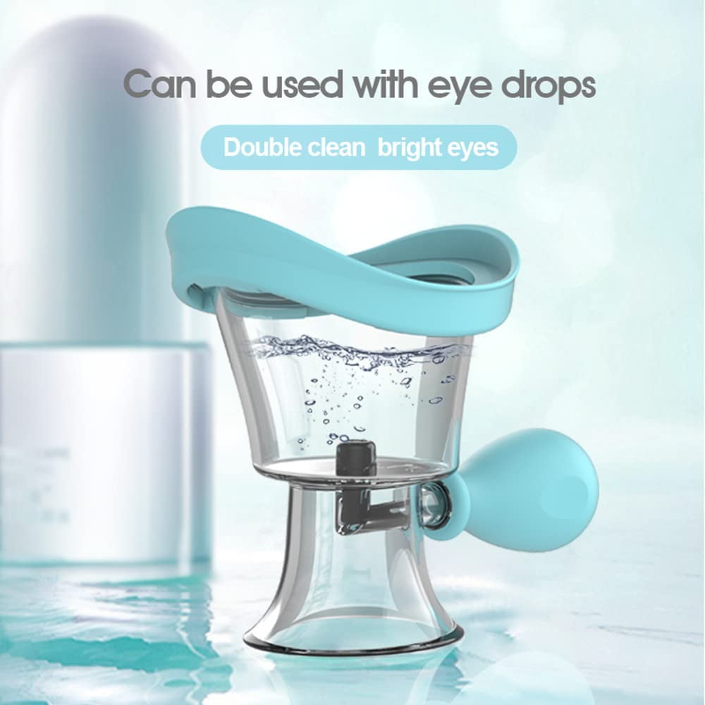 Buy Eye Wash Cup,Eye Wash Cleaner Kit Silicon Manual Air Pressure Eye