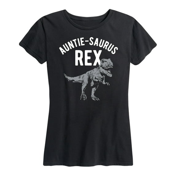 Instant Message - Auntie-Saurus - Women's Short Sleeve Graphic T-Shirt