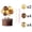 4, variant on 10Pcs 5Inch Balloons Thick Reusable Emulsion Rose Gold Cake Topper Decoration Balloons for Cakes