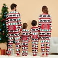 thumbnail image 6 of PatPat Christmas Pajamas Matching Family Onesies Mommy and Me Couple Holiday Pjs for Women Polar Bear Patterned One Piece Sleepwear with Socks, M, 6 of 13