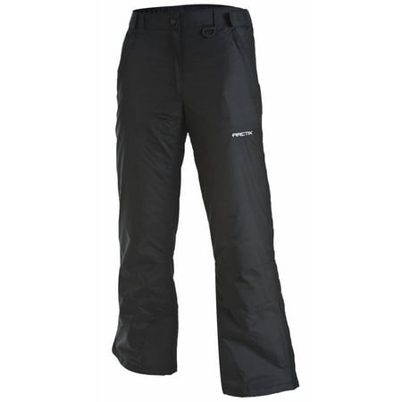 Arctix Women's Classic Ski Snow Pants, Black, Xlarge Short