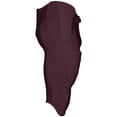 thumbnail image 3 of CHAMPRO Bootleg 2 Integrated Poly/Spandex Football Game Pants, Adult Small, Maroon, 3 of 3