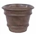 thumbnail image 2 of Solid Rock Stoneworks Sm Double Rim Planter- 12"Tall x 15"d- Java, 2 of 2