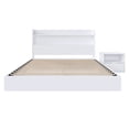 thumbnail image 2 of Nexera Harper Ensemble de Chambre à Coucher Flottant 3 Pcs, Blanc, Double, 2 of 8