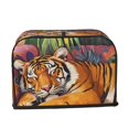 thumbnail image 6 of Toaster Covers 2 Slice, Sleeping Tiger On Couch Waterproof Bread Machine Cover Fits for Standard 2 Slice Toasters, Home Decor Toaster Protection with Hanging Rope, 6 of 7