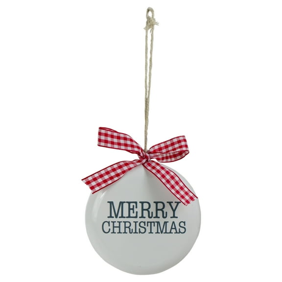Northlight Assorted Colors Plastic Christmas Decorative Accents Ornament, 4.5"