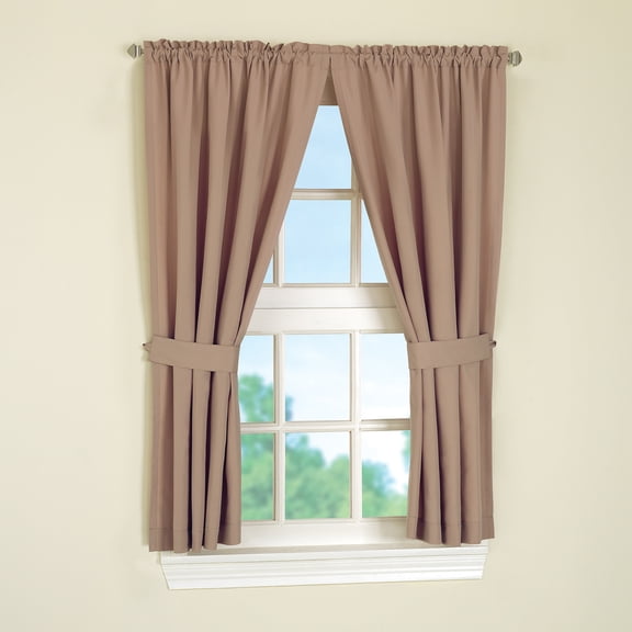 Mainstays Microfiber Window Curtain Collection