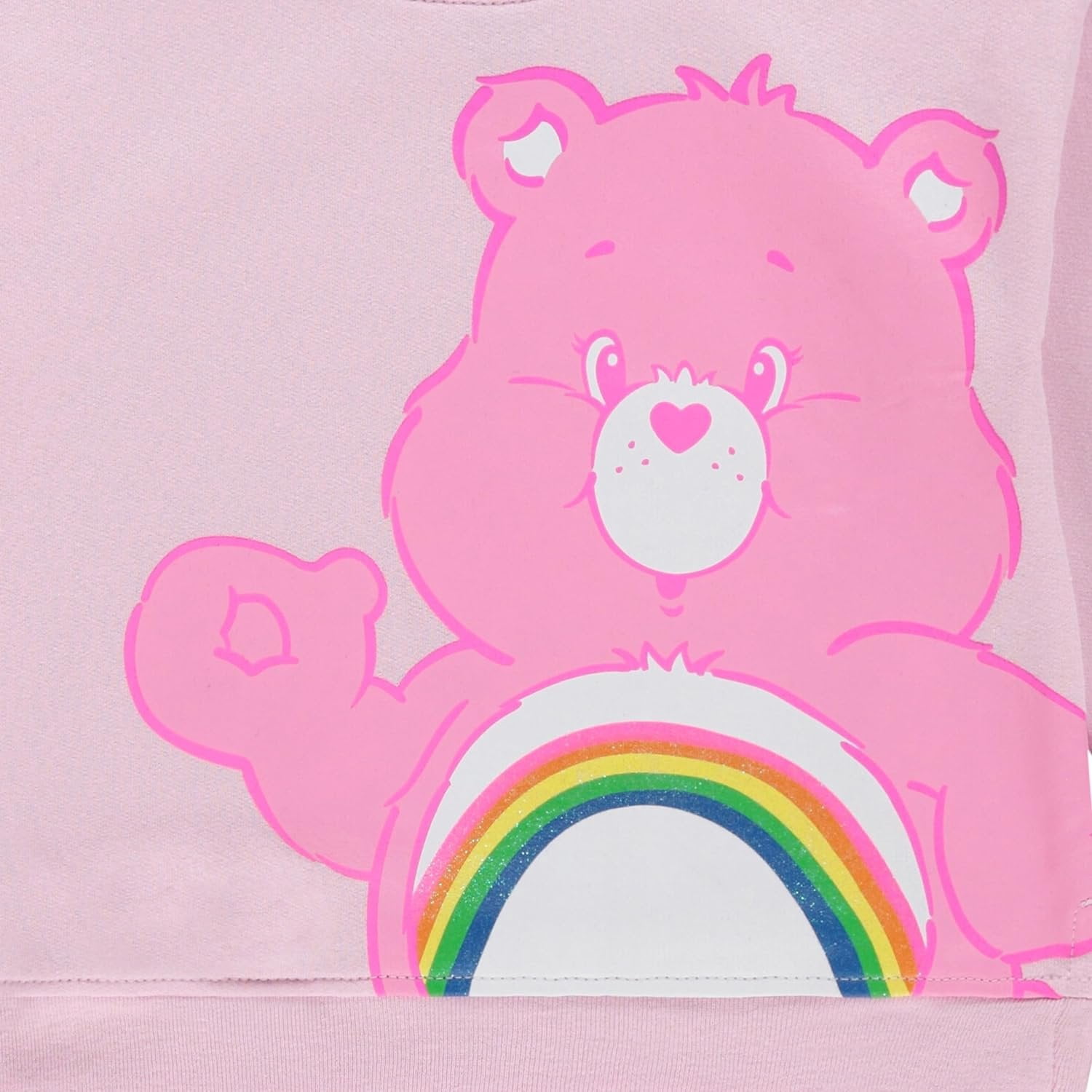 Care Bears Toddler Girls Cheer Bear Sweatshirt & Legging 2-piece Bundle Set -Sizes 2T-5T