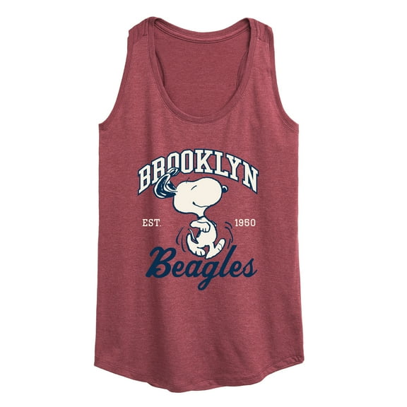 Peanuts - Brooklyn Beagles - Women's Racerback Tank Top