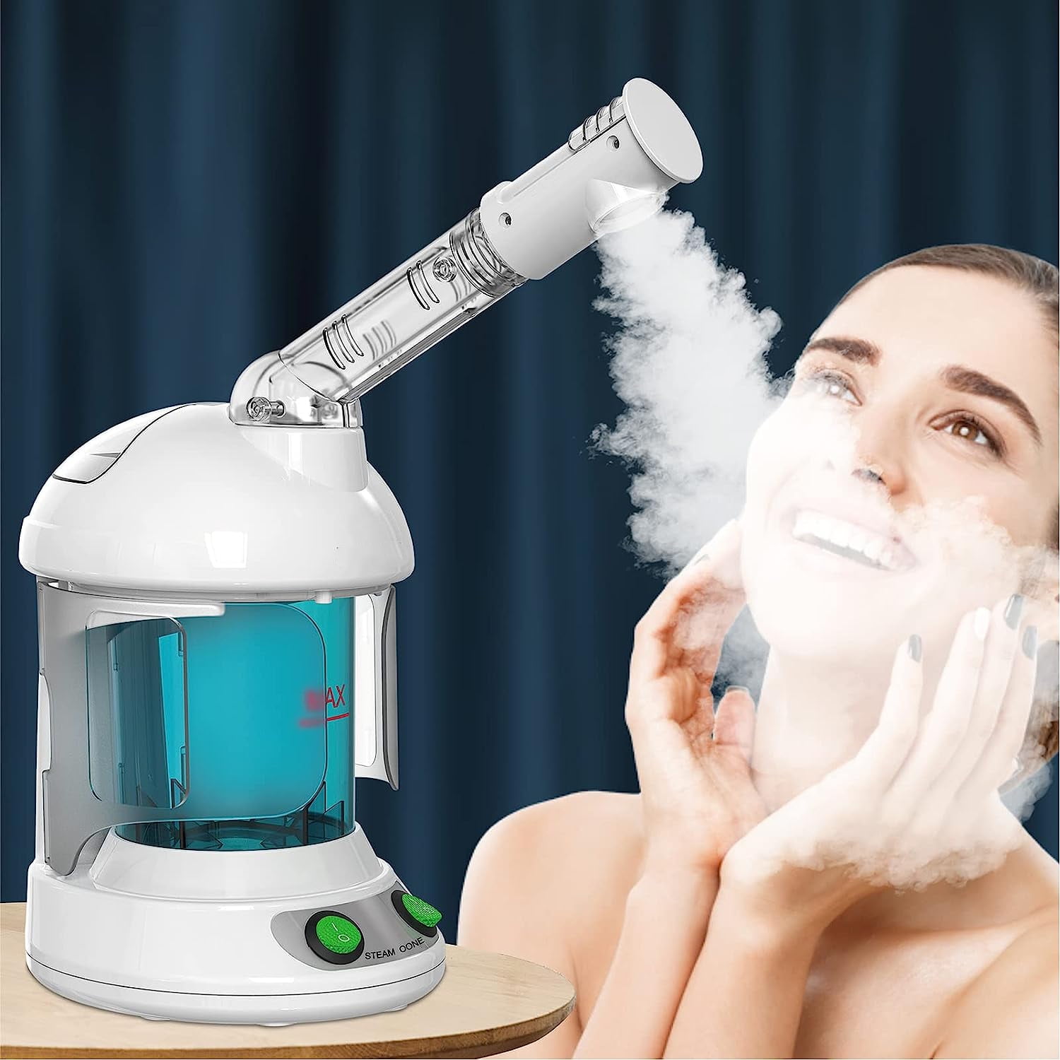 【新品未使用】Cleansing Nano Steamer フェイシャル クレンジング ナノスチーマー | FESTINO