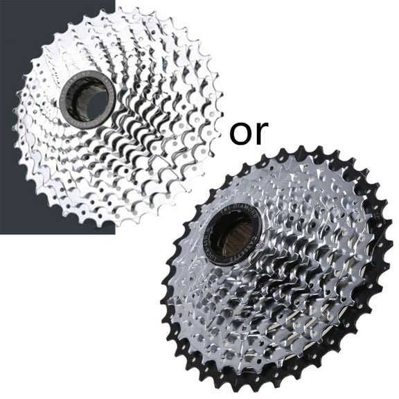 Mountain bike bicycle rear sprocket 6/9/10-speed - silver 10-speed