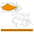 thumbnail image 3 of For 04-08 Grand Prix V6/V8 Front Hood Panel Assembly Primed GM1230296 88948751, 3 of 5