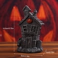 thumbnail image 4 of Estatua en Miniatura Espeluznante Resina Halloween para Oficina Casa (casa Encantada Calabaza), 4 of 7