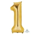 thumbnail image 1 of Anagram International Party Eh! Silver Large "1" Banner, 1 of 2