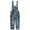 LightBlue-2631, variant on KIDSCOOL SPACE Baby Little Girls Denim Overalls,Toddler Boys Adjustable Jeans Workwear,Light Blue,4-5 Years