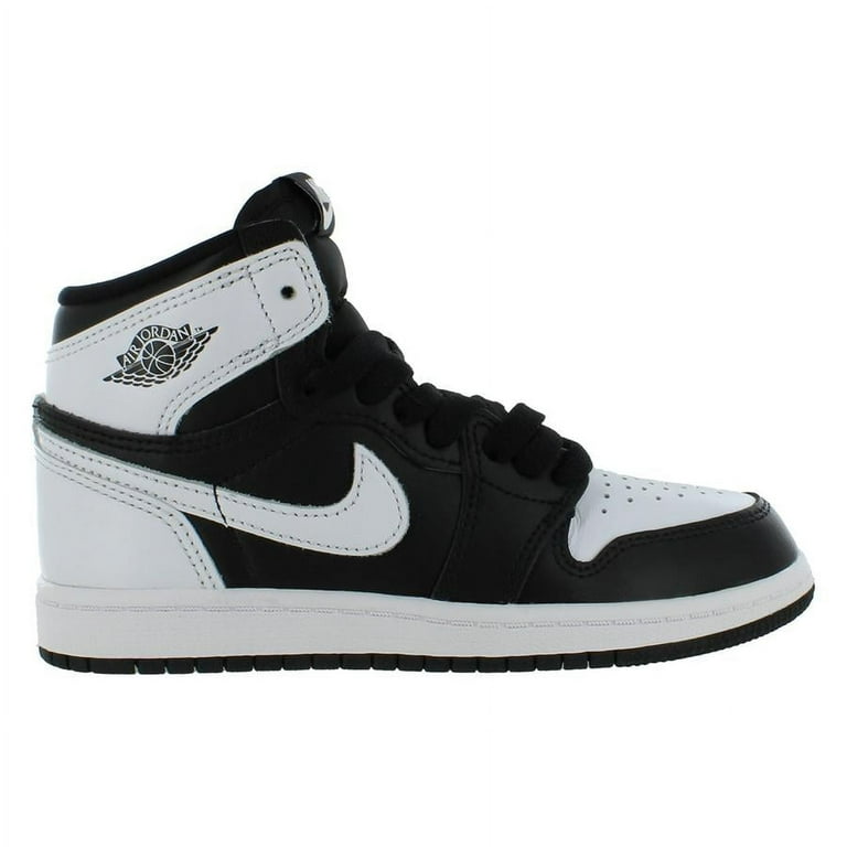 Nike Jordan Retro High OG PS Boys Shoes Size 3, Color: Black
