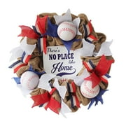 Home Door Plate Decorative Garland Baseball Team Garland Softball Decorative Door Hanging Garland