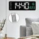 thumbnail image 5 of Reloj de pared LED digital de gran tamaño de 15 "Pantalla de dos colores USB con telemando Número grande de calendario para la decoración Verde BLESIY Reloj de pared digital, 5 of 8