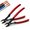 2pcs, variant on 4-in-1 Multi Purpose Wire Stripper Pliers - Heavy Duty Cable Cutter, Terminal Crimper and Wire Gripper Insulated and Non-Insulated Wires, Professional Electrician Hand Tool for DIY & Repair