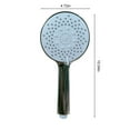 thumbnail image 3 of Large Panel High-Pressure Handheld Shower Head, 5 Spray Modes, Anti-Clogging Nozzles, Easy to Install, for Elderly Children Home Use, 3 of 8
