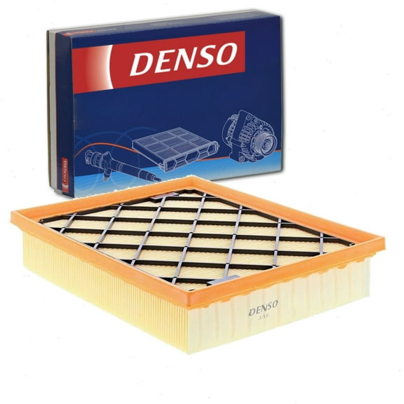 DENSO Air Filter compatible with Ford Edge 2.0L 2.7L 3.5L L4 V6 2015-2017