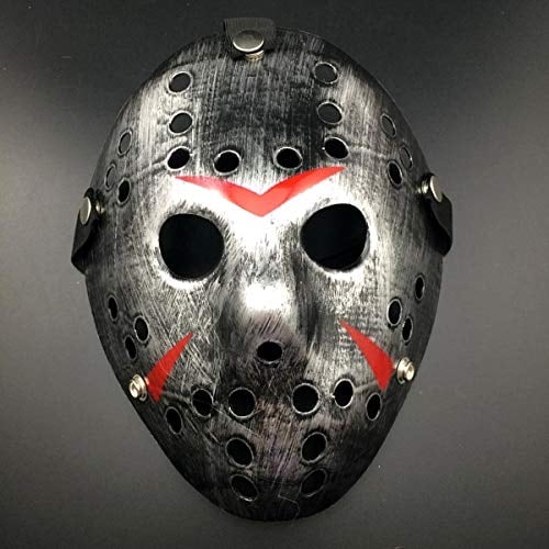 Wen XinRong Jason Máscara de Halloween Disfraz de Horror Máscara Cosplay Disfraz Máscara F Wen XinRong Wen XinRong