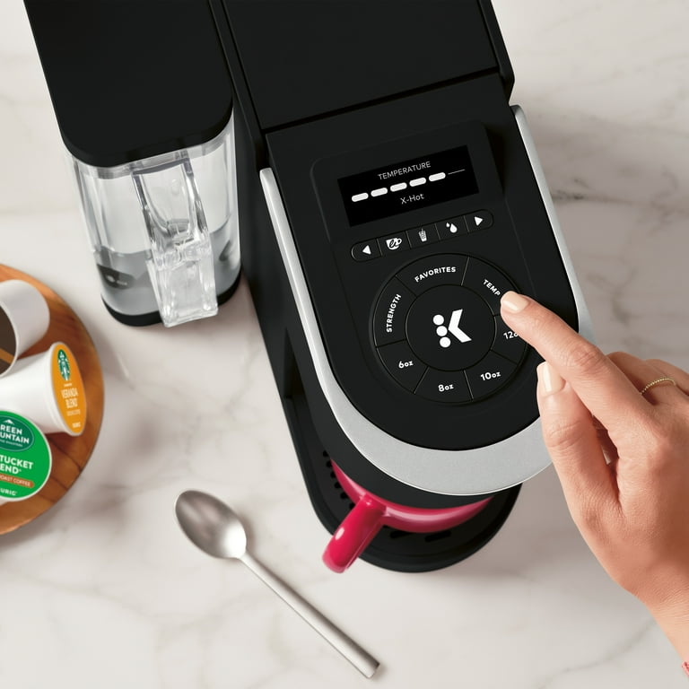 Keurig K Supreme SMART Single Serve Coffee Maker with MultiStream Technology Brews 6 12oz Cup Sizes Black Walmart